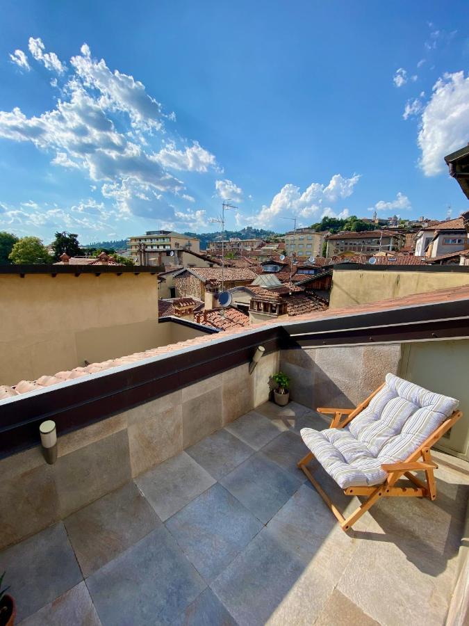 Magic Place Bergamo! Relax Apartment With Terrace In The Heart Of The City מראה חיצוני תמונה
